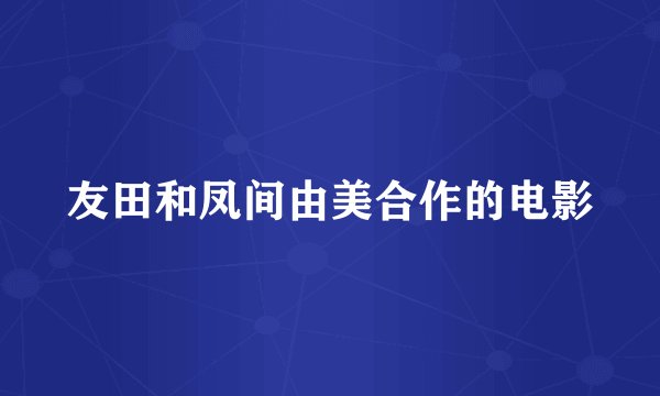 友田和凤间由美合作的电影