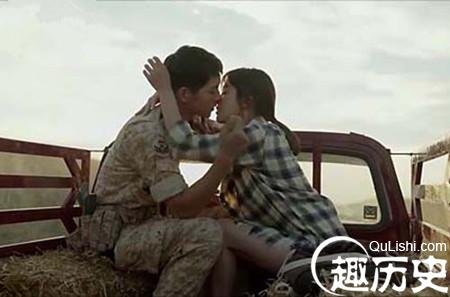 太阳的后裔第九集卡车Kiss堵嘴Kiss高糖来袭