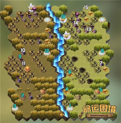 剑与远征命运困境怎么过 拿所有奖励路线图文攻略