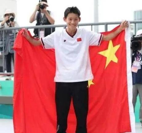 杭州亚运会，0.41分绝杀日本夺冠，中国最年轻的亚运冠军诞生