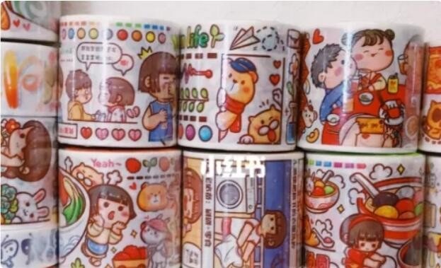 画小麻薯胶带教程