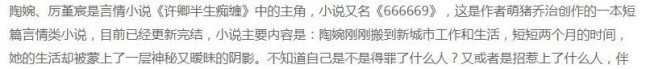 厉堇辰陶婉小说叫什么？