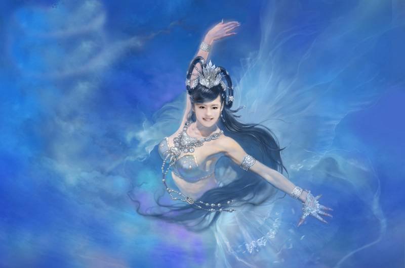 林心如，安以轩，小雪的合成图