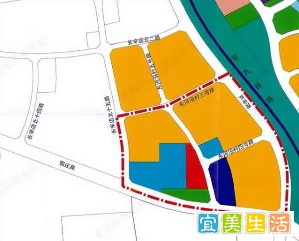 丰台这2个棚改项目周边规划10条城市道路!范围公布