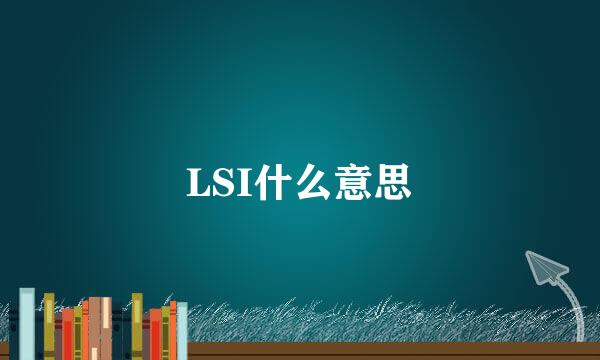 LSI什么意思