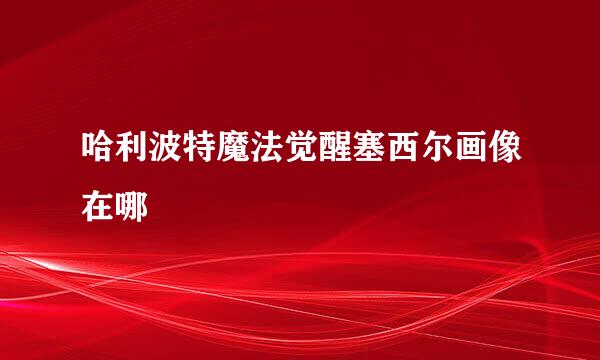 哈利波特魔法觉醒塞西尔画像在哪