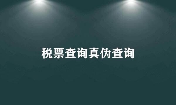 税票查询真伪查询