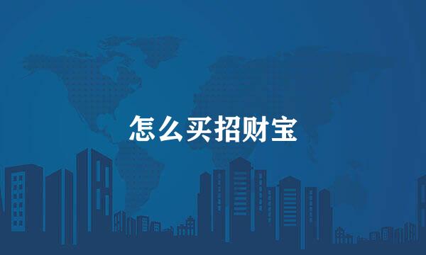 怎么买招财宝