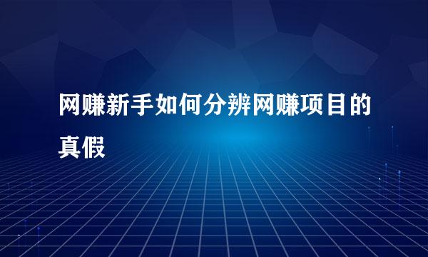 网赚新手如何分辨网赚项目的真假