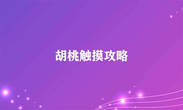 胡桃触摸攻略