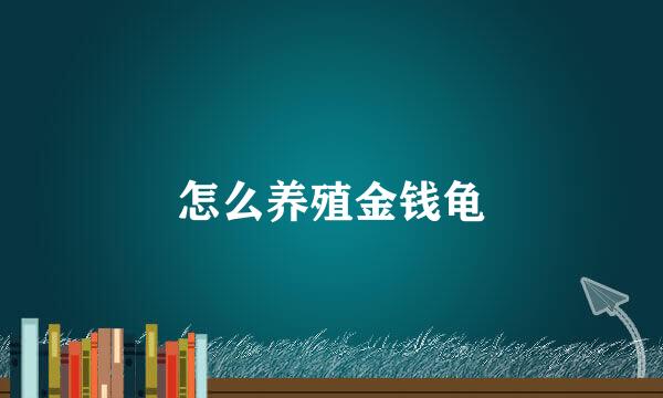 怎么养殖金钱龟