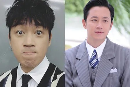 潘粤明后台自拍 搞怪表情惹人发笑
