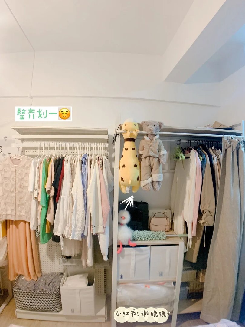 继续分享优秀作业~2700元改造28平的出租屋,好会淘东西,...