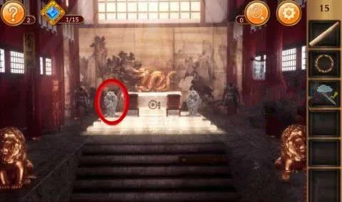 《密室逃脱12:逃出神秘神庙》第15关攻略