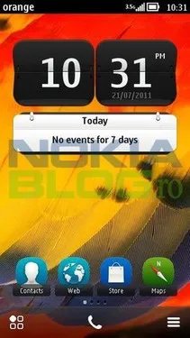 附身诺基亚N700 Symbian Belle界面曝光