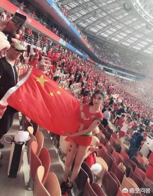 如何看待大嫂徐冬冬在俄罗斯世界杯看球,被丹麦球迷“生扑”?