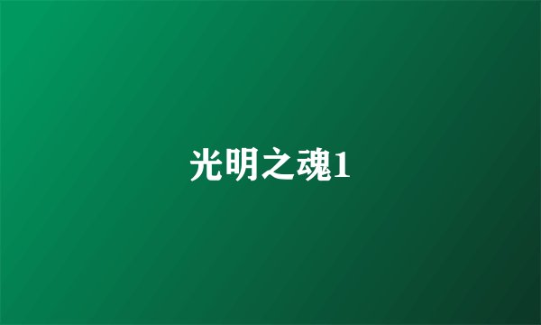 光明之魂1