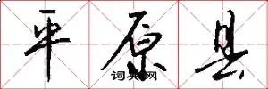 平原县