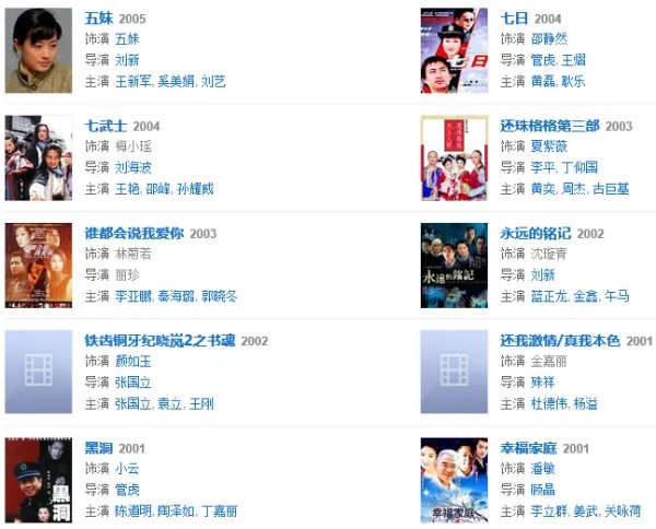 马伊琍的以前还演过什么电视剧