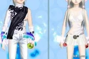 qq炫舞情侣装搭配带图?