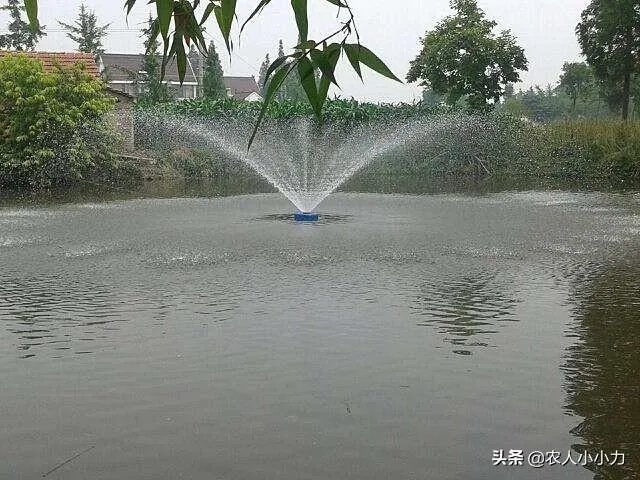 农村鱼塘增8亩，鱼塘用多大的增氧机比较好，该注意些什么？叶轮式增氧用多大的？
