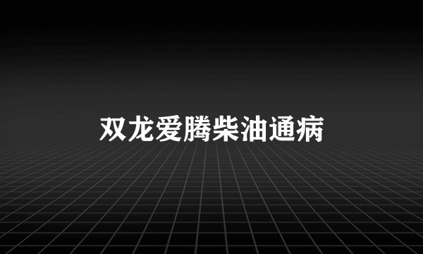 双龙爱腾柴油通病