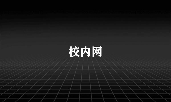 校内网