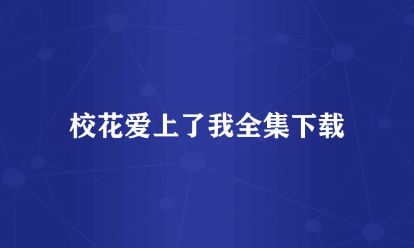 校花爱上了我全集下载
