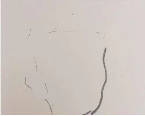 雷锋的简笔画(带颜色)