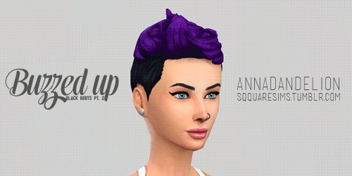 模拟人生4 发型MOD合集 炫酷全系色彩发型MOD合集