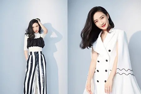 陶昕然女儿正面照曝光很可爱 写真曝光造型很大气