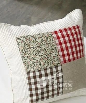 四款超人气田园抱枕 拼贴小MM的梦幻世界